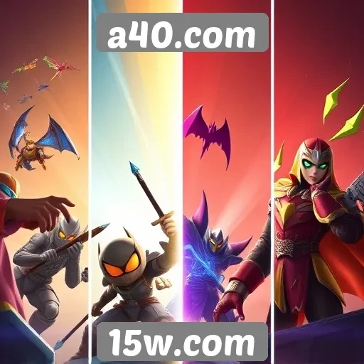 comparação de desempenho entre jogos populares no a40.com